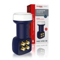 Конвертер круговой поляризации Lumax LU-40QDCIR, 4 выхода