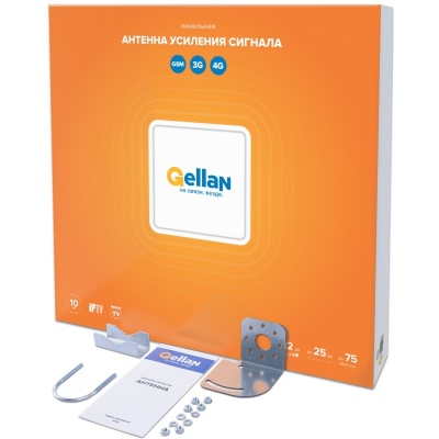 Gellan FullBand-18MF MIMO 2x2 панельная Антенна, 3G/4G/LTE/MIMO/WiFi, 18 дБ Gellan FullBand-18MF MIMO 2x2 панельная Антенна, 3G/4G/LTE/MIMO/WiFi, 18 дБ