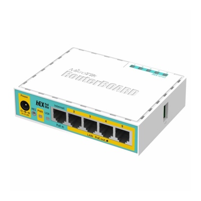 Роутер MikroTik hEX PoE lite RB750UPr2