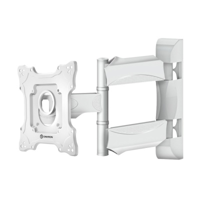 Кронштейн для телевизора Onkron NP28 настенный, наклонно-поворотный, 17-43 дюйма, белый Кронштейн для телевизора Onkron NP28 настенный, наклонно-поворотный, 17-43 дюйма, белый