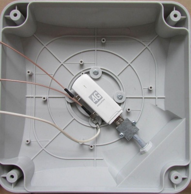 Антэкс AX-2515P MIMO 2x2 UNIBOX панельная антенна с боксом Антэкс AX-2515P MIMO 2x2 UNIBOX панельная антенна с боксом