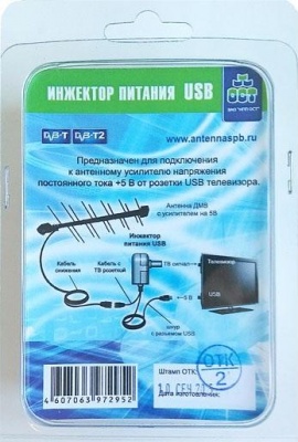 Инжектор питания 5В USB ОСТ