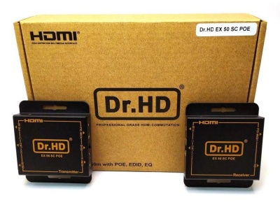 Удлинитель HDMI по UTP Dr.HD EX 50 SC POE